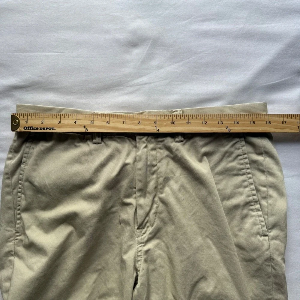 Polo Ralph Lauren Mens Classic Fit Chino Pants Tan Khaki Twill 32x32